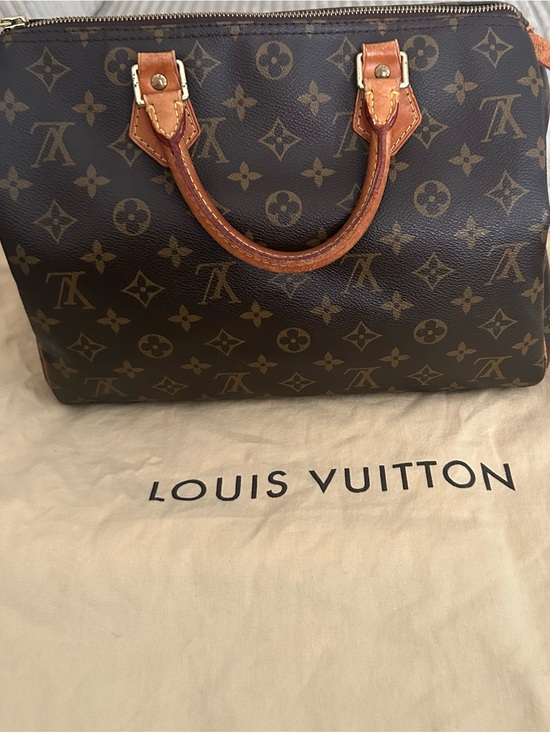 Louis Vuitton Handbags - Louis Vuitton Monogram Leather Pull Tab - Brown